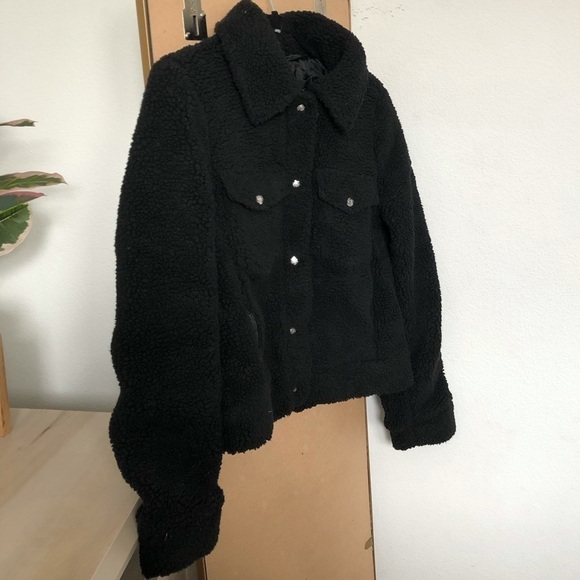 VERO MODA Shearling‎ Jacket - Picture 4 of 5